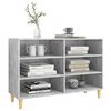 vidaXL Credenza Grigio Cemento 103,5x35x70 cm in Legno Multistrato