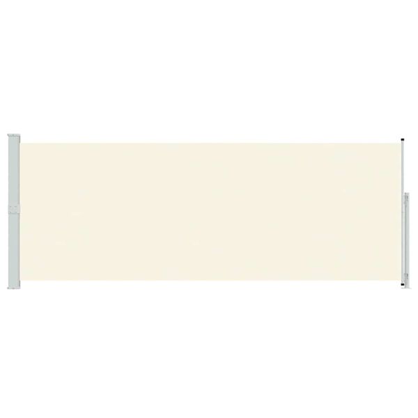 vidaXL Tenda Laterale Retrattile per Patio 180x500 cm Crema