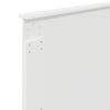 vidaXL Struttura del letto Bianco 100 x 200 cm Legno Ingegnerizzato