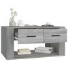 vidaXL Tavolino da Salotto Grigio Sonoma 80x50x40 cm Legno Multistrato