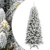 vidaXL Albero di Natale artificiale Bianco 210 cm