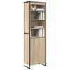 vidaXL Armadi alti 2 pcs Sonoma 60 x 36 x 300 cm Legno multistrato