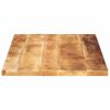 vidaXL Piano per Tavolo 100x70x2,5 cm Rettangolare Legno Mango Grezzo