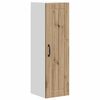 vidaXL Armadietto a muro LUCCA Rovere Artigianale 30 x 31 x 100 cm