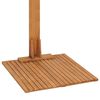 vidaXL Doccia da Giardino 75x75x210 cm in Legno Massello di Teak