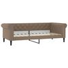 vidaXL Letto da Giorno Cappuccino 100x200 cm in Similpelle