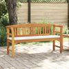 vidaXL Panchina Rosa Naturale 157 x 46 x 82,5 cm