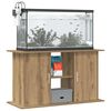 vidaXL Supporto per acquario artigianale in rovere 101x41x58 cm in legno ingegnerizzato