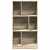 vidaXL Libreria Rovere Sonoma 57x28,5x107,5 cm in Legno Multistrato