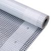 vidaXL Telone Leno 260 g / m&sup2; 2x4 m Bianco