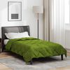 vidaXL Duvet Estivo Verde 220 x 155 cm Microfibra