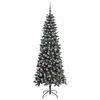 vidaXL Albero di Natale artificiale con 300 LED Verde 210 cm