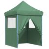 vidaXL Tenda Party Verde 200 x 200 x 306 cm Tessuto Oxford