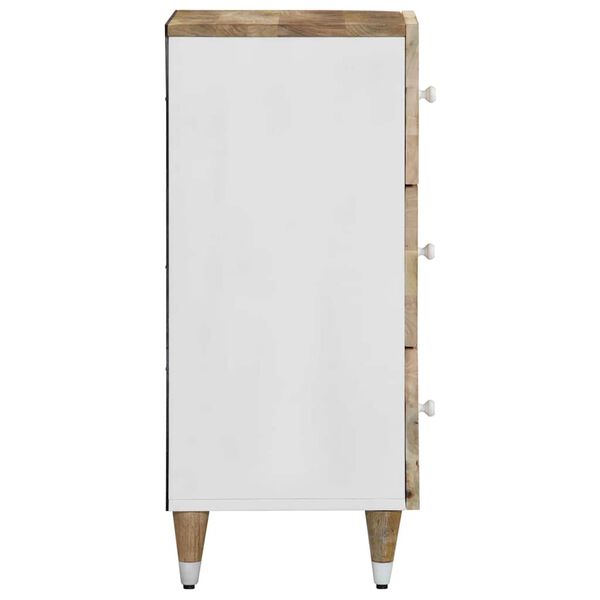 vidaXL Credenza 40x33,5x75 cm in Legno Massello di Mango