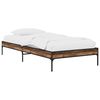 vidaXL Struttura del letto Legno antico 80 x 200 cm