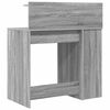 vidaXL Scrivania Grigio Sonoma 90 x 48 x 101,5 cm Legno multistrato