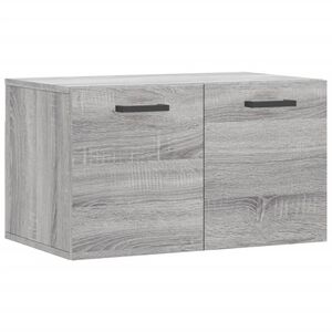 vidaXL Mobile a Parete Grigio Sonoma 60x36,5x35cm in Legno Multistrato