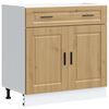 vidaXL Base da Cucina Porto Rovere Artigianale Legno Multistrato