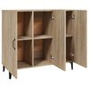 vidaXL Credenza Rovere Sonoma 90x34x80 cm in Legno Multistrato