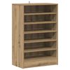 vidaXL Scarpiera Rovere Artigianale 60x35x92 cm in Legno Multistrato