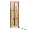 vidaXL Lampada da Pavimento in Canna 60 W 52 cm E27