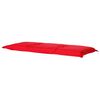 Madison Cuscino per Panche Panama 120x48 cm Rosso
