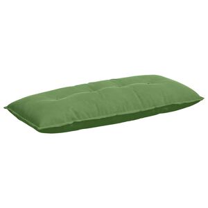 vidaXL Cuscino per Schiena Verde chiaro 120 x 50 cm Tessuto in Cords