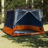 vidaXL Tenda interna Grigio e arancione 291 x 291 x 240 cm taffet&agrave;