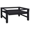 vidaXL Pedestallo per Lavatrice Nero 62 x 60,5 x 32,5 cm Acciaio