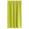 vidaXL Tende Blackout con Anelli 2 pcs Verde 140 x 140 cm Poliestere