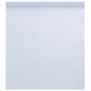 vidaXL Pellicola Statica Smerigliata Bianco 45x2000 cm PVC