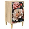 vidaXL Armadio da Notte BORNE Rovere Sonoma 36 x 33 x 60 cm