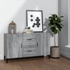 vidaXL Credenza Grigio Sonoma 100x36x60 cm in Legno Multistrato