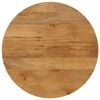 vidaXL Piano per Tavolo &Oslash; 80x3,8 cm Rotondo in Legno Massello di Mango