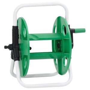vidaXL Carrello Avvolgitubo Autonomo Tubo Flessibile 45 m 1/2" Acciaio