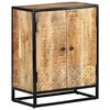 vidaXL Credenza Intagliata a Mano 60x35x75 cm Legno Massello di Mango