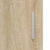 vidaXL Set di Armadi da Bagno TULUM Rovere Sonoma 60 x 34 x 63 cm