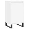 vidaXL Credenza Bianca 40x35x70 cm in Legno Multistrato