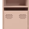 vidaXL Credenza Rosa 135x39x73,5 cm in Acciaio Laminato a Freddo