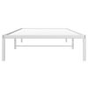 vidaXL Giroletto Metallo Bianco 107x203 cm