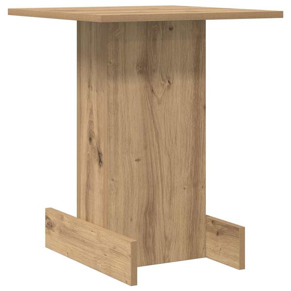 vidaXL Tavolino Rovere artigianale 44,5 x 45 x 55 cm Legno multistrato