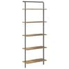 vidaXL Libreria 5 livelli 60 x 24 x 168 cm Legno ingegnerizzato
