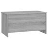 vidaXL Tavolino Grigio Sonoma 102x55,5x52,5 cm in Legno Multistrato