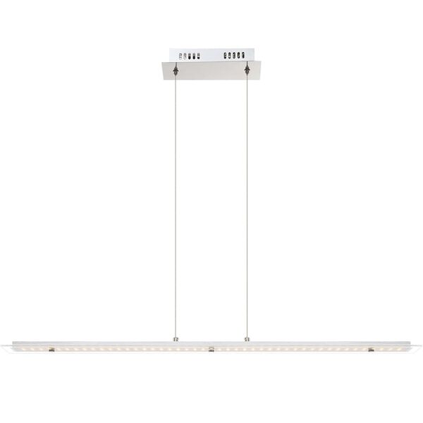 GLOBO Lampada a Sospensione LED LIGURIA Cromato e Vetro 67804-18H