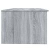 vidaXL Tavolino da Salotto Grigio Sonoma 102x50x36cm Legno Multistrato