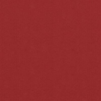 vidaXL Paravento da Balcone Rosso 75x500 cm in Tessuto Oxford