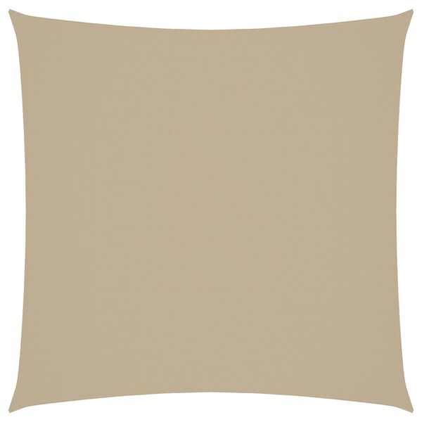 vidaXL Vela Parasole in Tela Oxford Quadrata 2x2 m Beige