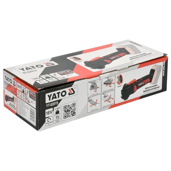 YATO Attrezzo Oscillante Multifunzione senza Batteria 18V