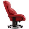 vidaXL Poltrona TV Reclinabile con Poggiapiedi Rossa in Similpelle