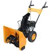 vidaXL Spazzaneve 6,5 HP Giallo e Nero